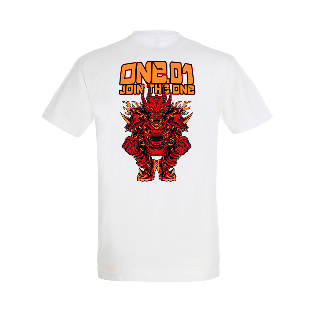 T-Shirt Dragon - White