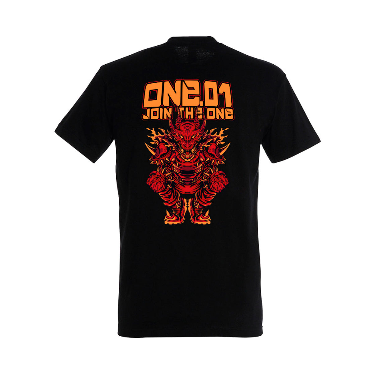 T-Shirt Dragon Noir
