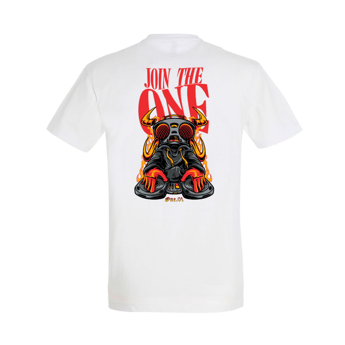 T-Shirt Evil DJ - White