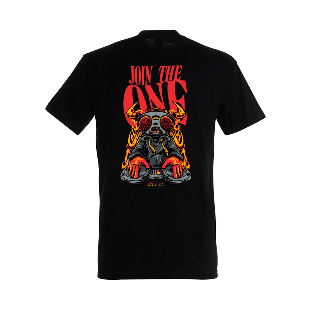 T-Shirt Evil Dj - Black