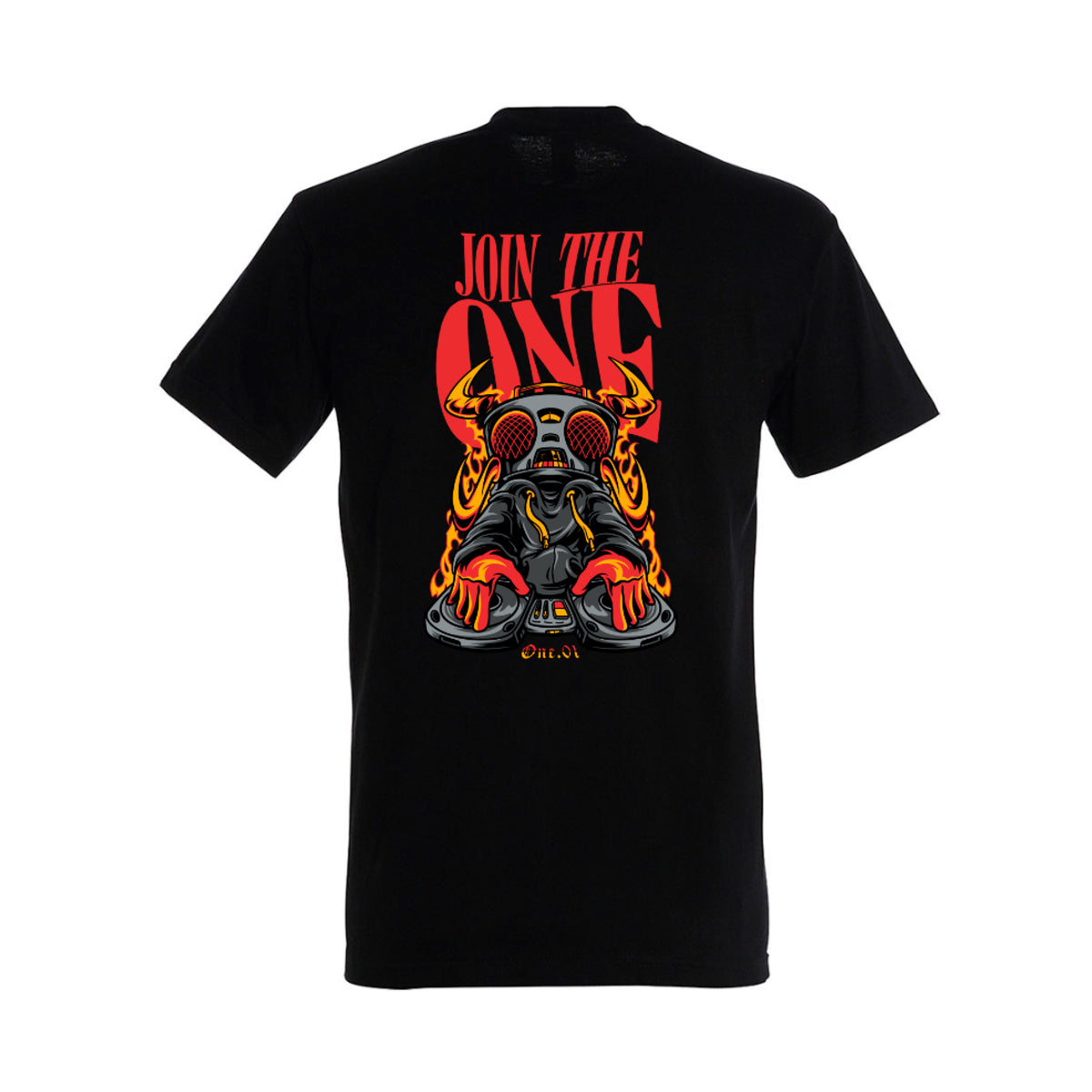 T-Shirt Evil Dj - Black