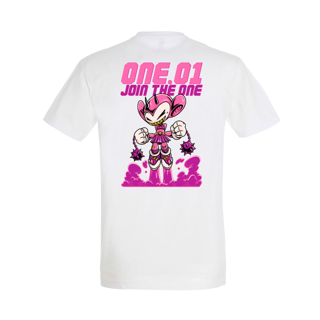 T-Shirt Flight Girl - White