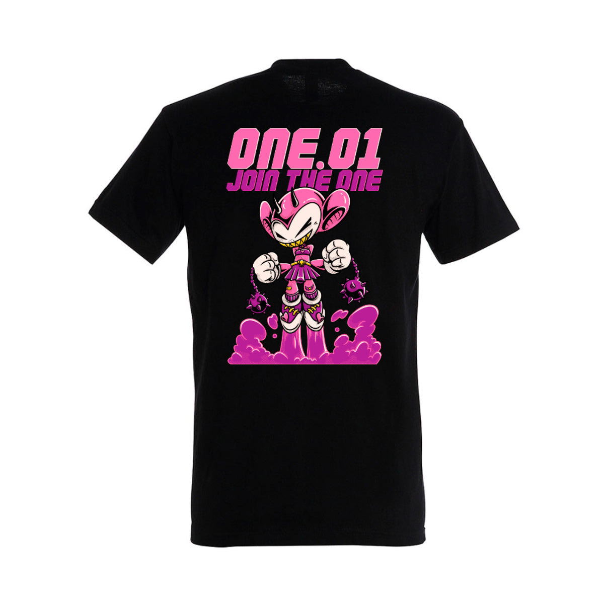 T-Shirt Flight Girl Noir