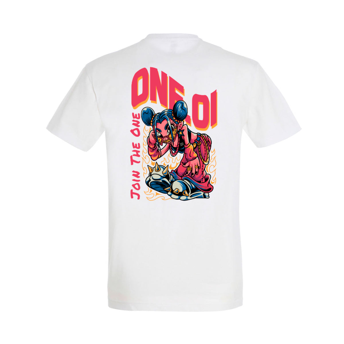 T-Shirt Girl Style - White